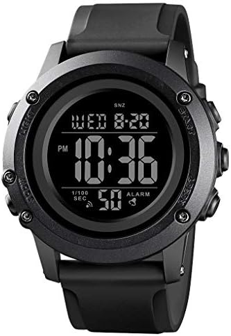 Men’s Digital Sports Watch Large Face Waterproof Wrist Watches for Men with Stopwatch Alarm LED Back Light