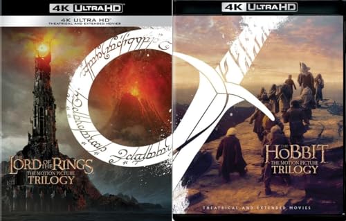 Lord of the Rings / Hobbit, The: Motion Picture Trilogy (Extended & Theatrical 2-Sets) (4K Ultra HD)