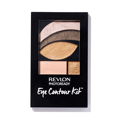 Revlon Eyeshadow Paette, PhotoReady Eye Makeup, Creamy Pigmented in Blendable Matte & Shimmer Finishes 523 Rustic, 0.01 Oz