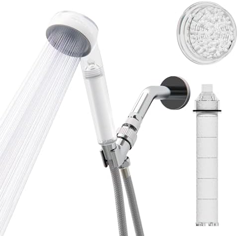 COOLANG One Shower Head – CEC-certified, High-Pressure, Low Flow, Water Purification, Dual Filtrations *Note:Hose and bracket not included. Purchase separately!