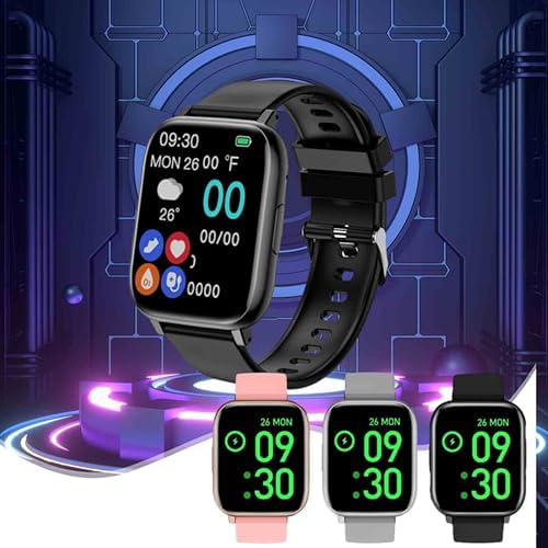 Smart Watches for Women Men with Clear Bluetooth Calls, 2024 Upgraded Smart Watch HD Large Display, Extra Long Battery Life, Fitness Sport Smartwatches for Android iOS Clearance Items Lightning Deals