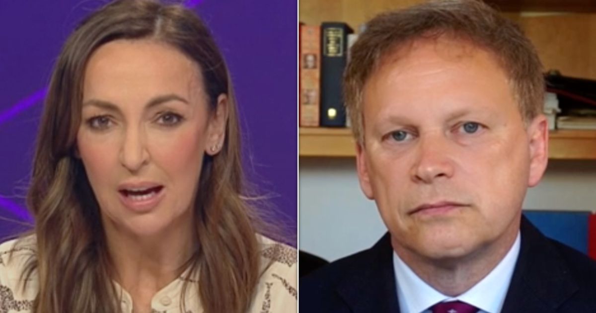 Sally Nugent Mocks Grant Shapps Over Labour Super Majority Comment