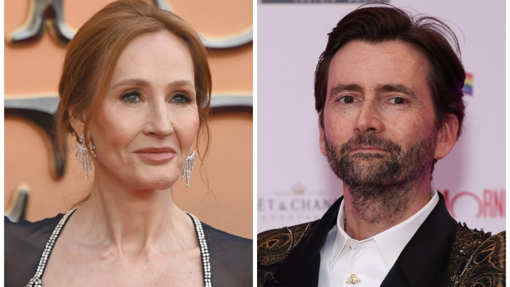 J.K. Rowling Attacks David Tennant For Criticizing Trans Critics