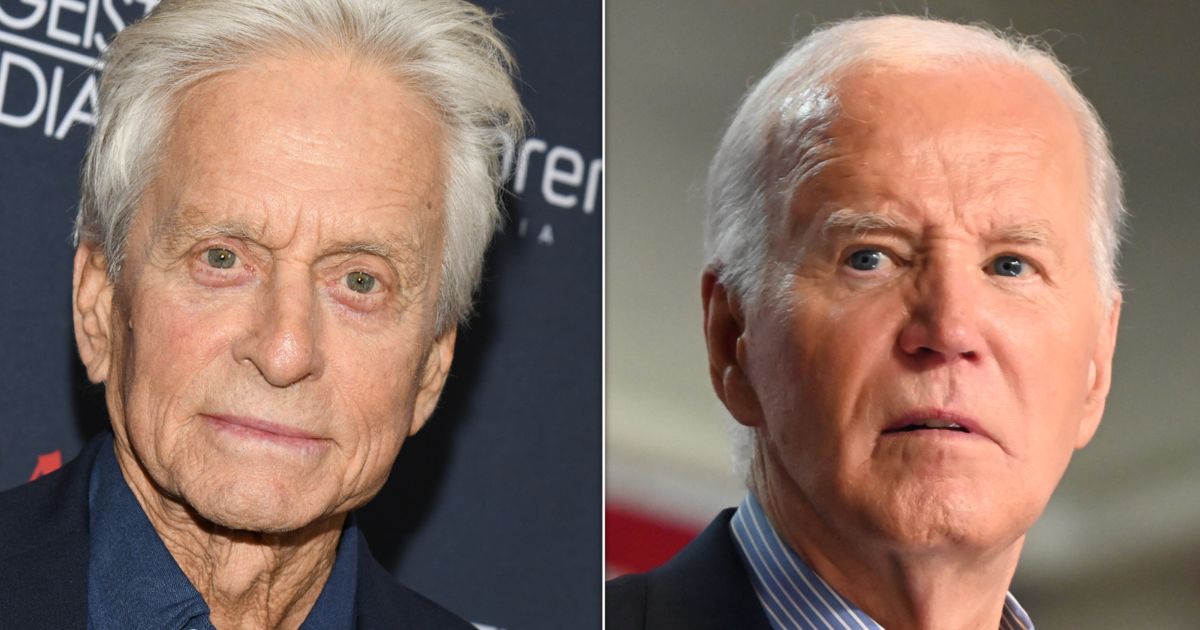 Michael Douglas ‘Deeply Concerned’ About Biden Staying In US Election Race