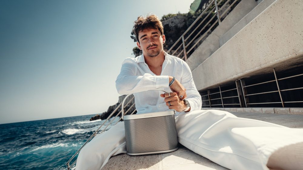 See Charles Leclerc Bang & Olufsen Campaign Photos, Shop Products