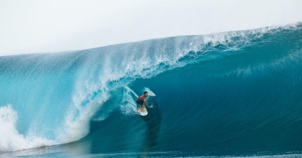 Some Olympic competitors will be 10,000 miles from Paris. Inside the 2024 surfing venue in Tahiti.