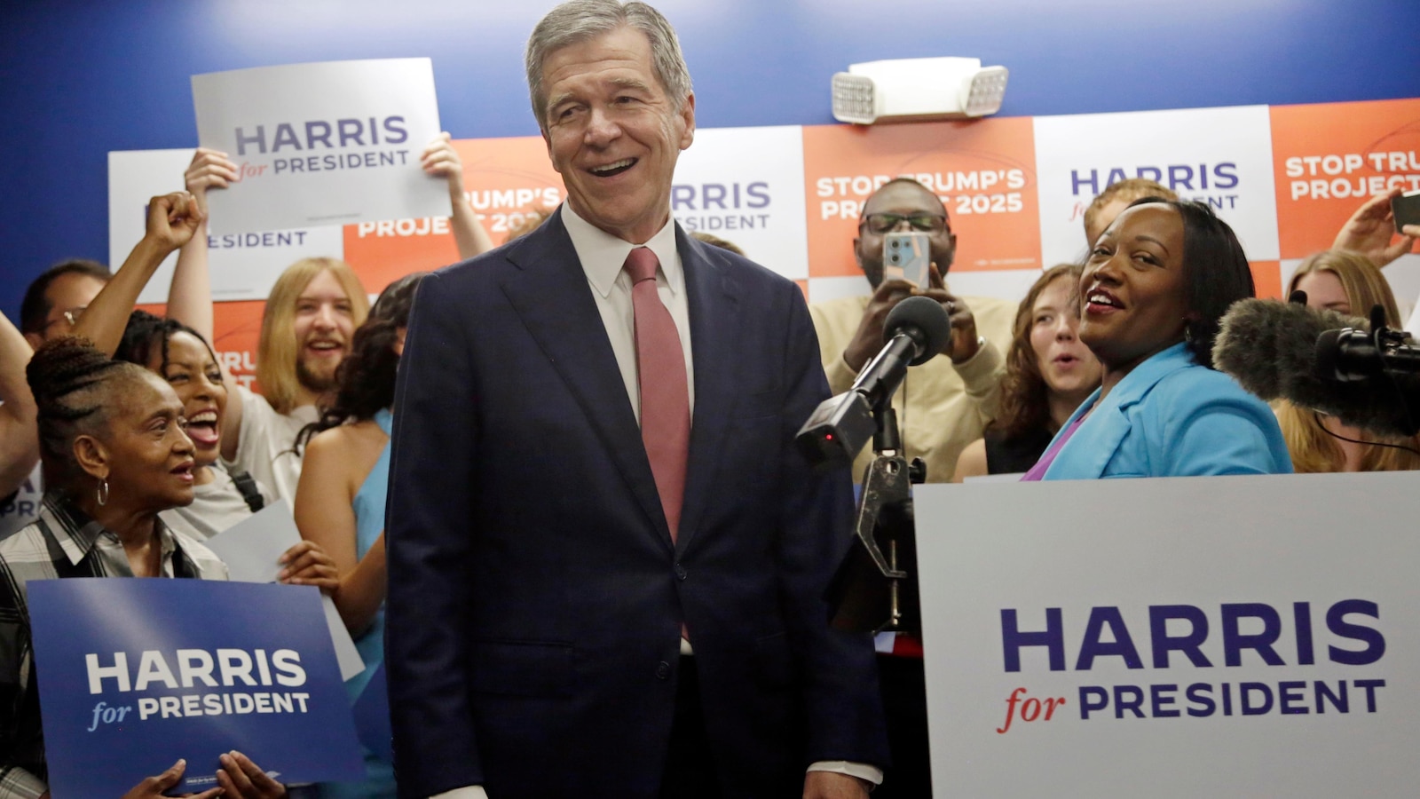 North Carolina governor says Harris ‘has a lot of great options’ for running mate