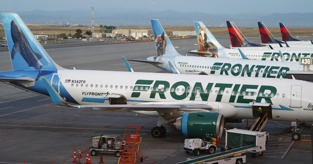 Frontier pilot arrested onboard aircraft in Houston, police say