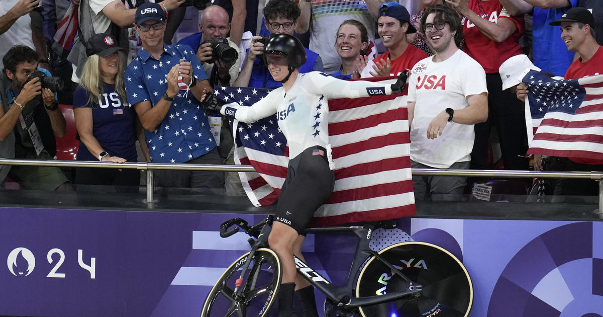 Jennifer Valente wins Olympic omnium gold in U.S. cycling’s most successful Summer Games in decades