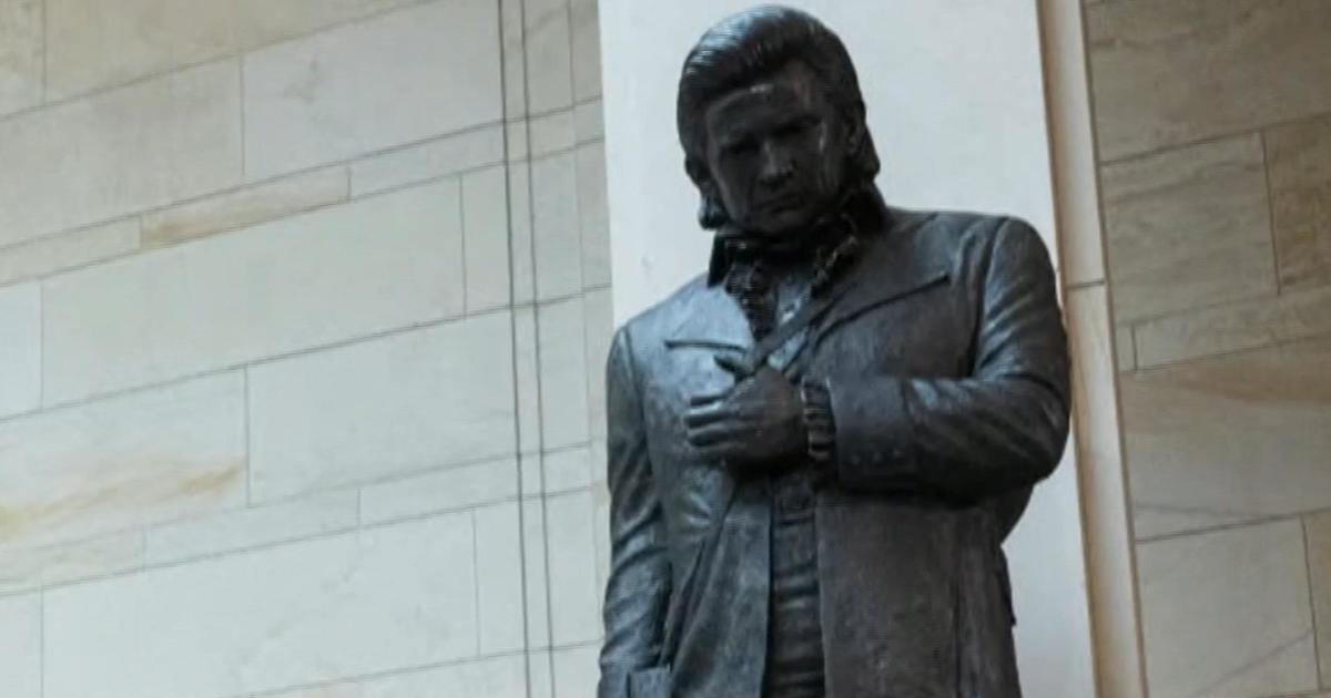 Johnny Cash statue unveiled in U.S. Capitol