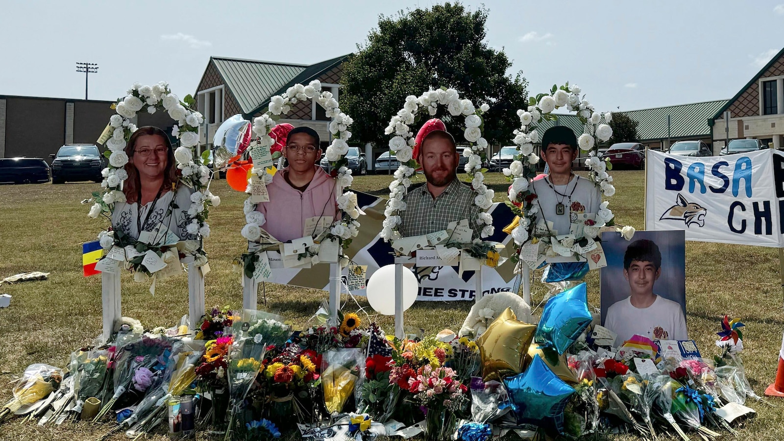 A funeral mass is held for a teen boy killed in a Georgia high school shooting