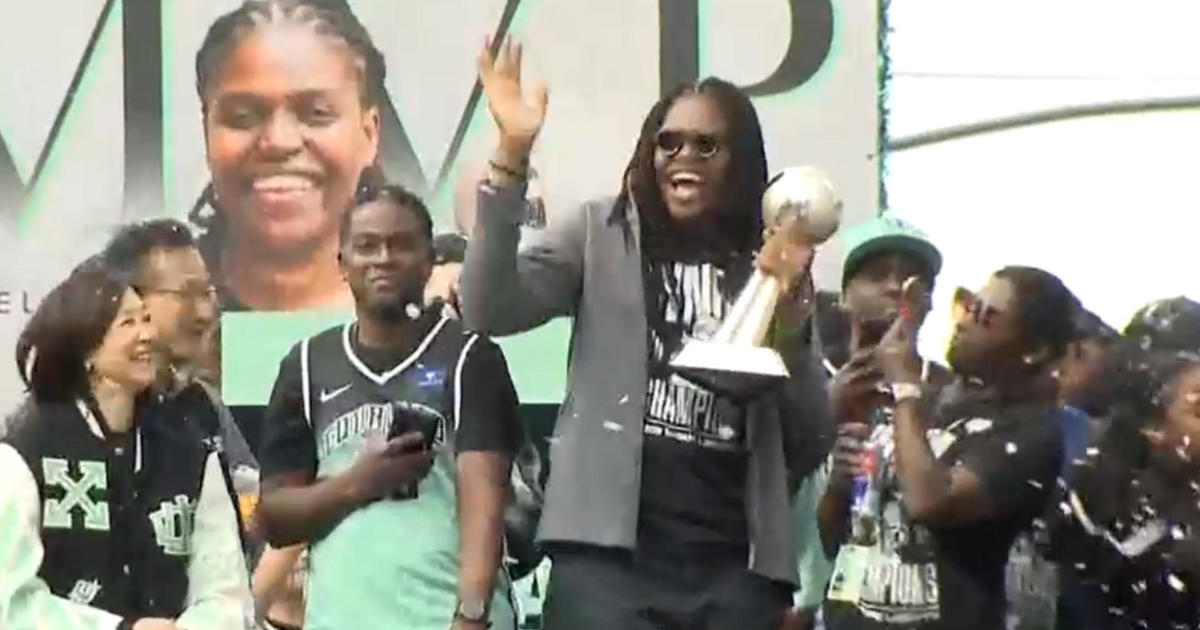 Title parade held for New York Liberty