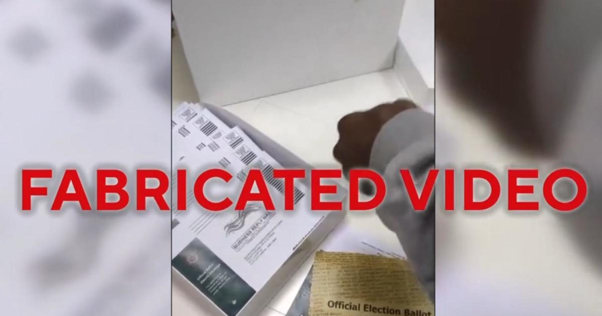 Fake election-related videos being spread on social media