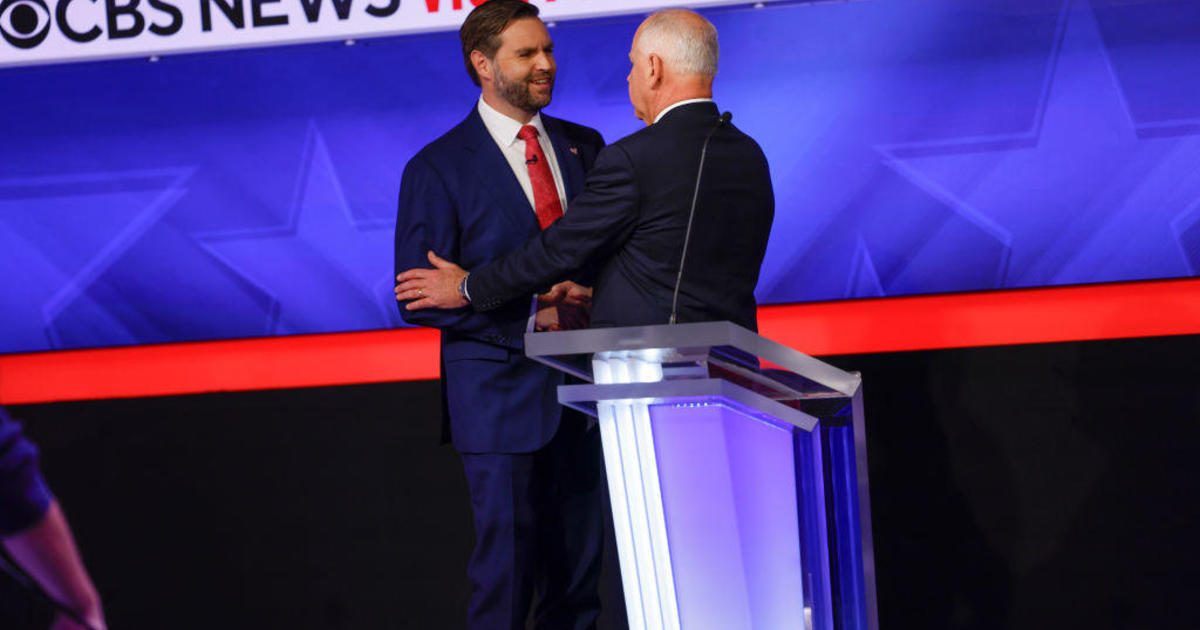 Words the VP candidates used most often during the debate: “Trump,” “housing,” “border”