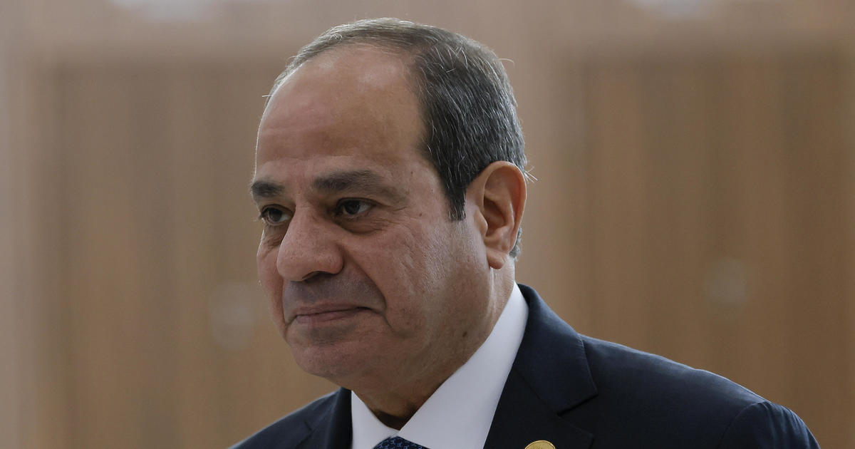 Egypt’s president says it has proposed 2-day cease-fire in Gaza, exchange of Israeli and Palestinian captives