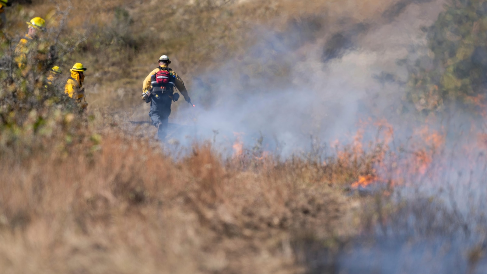 Wildfire fight continues in western North Dakota