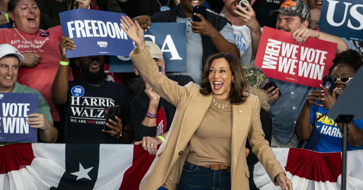 Harris campaigns across Michigan – CBS News